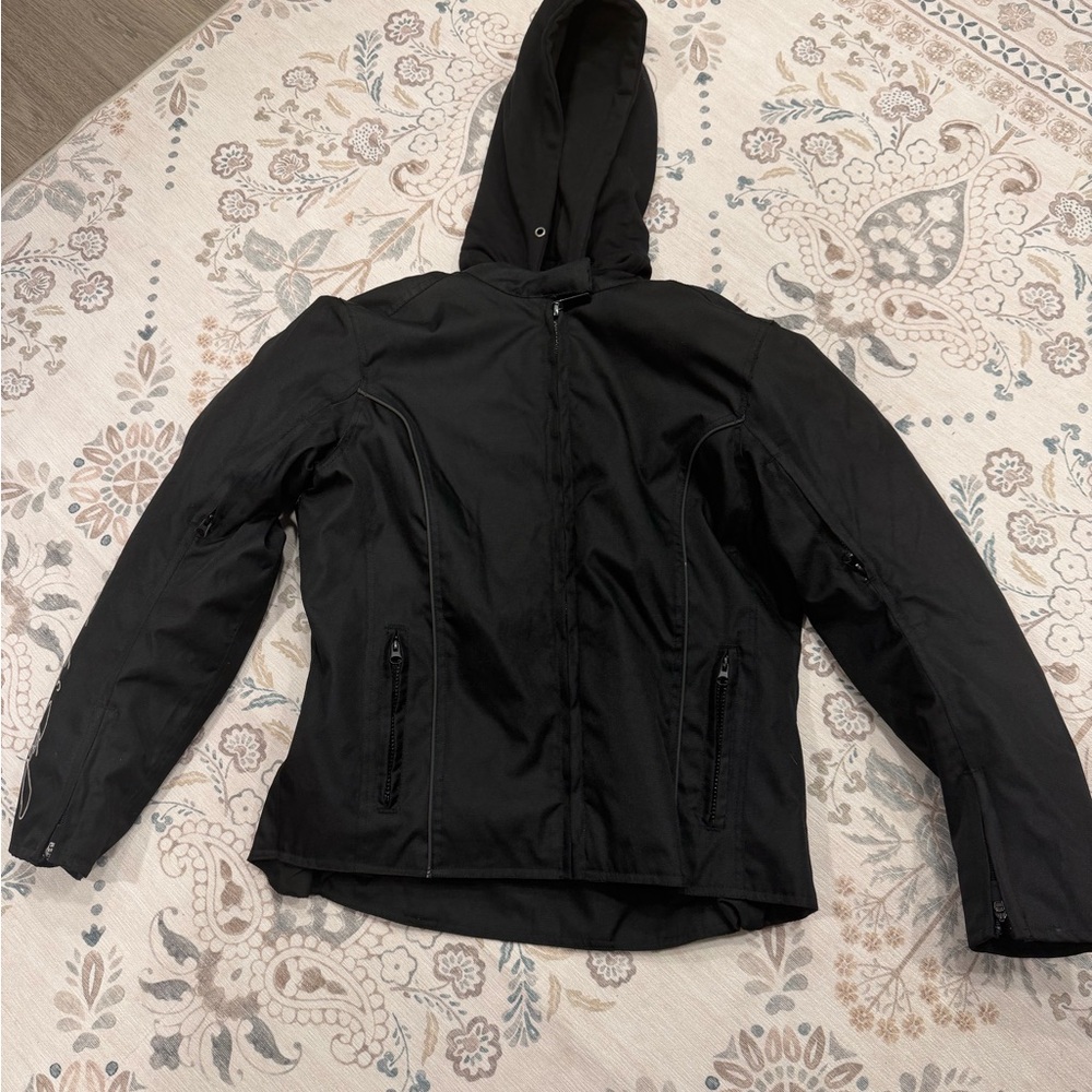 Street & Steel Motorcycle Jacket with Removable Sweatshirt